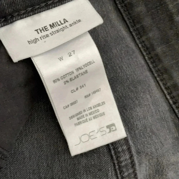 💎HP Joe’s Jeans Milla High Rise Size 27 Black Laser Cheetah Jeans - Picture 7 of 9